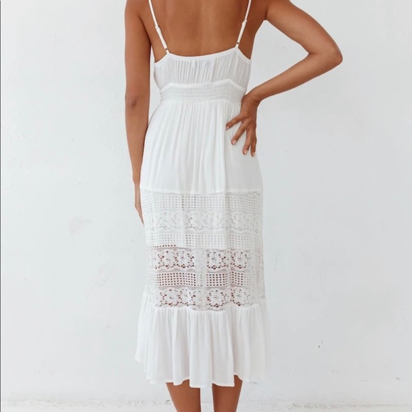 Fortunate one white boho dress - Picture 2 of 6